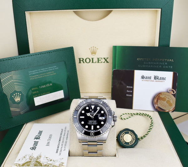 New rolex best sale card 2021