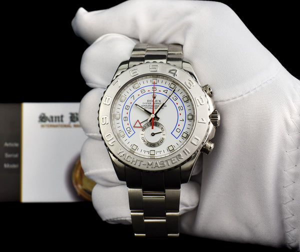 Rolex yacht master 2 white gold sale