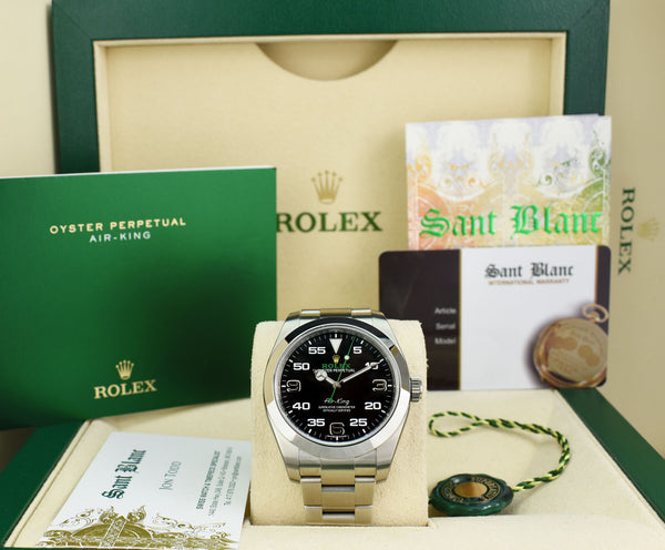 Rolex air king clearance 116900