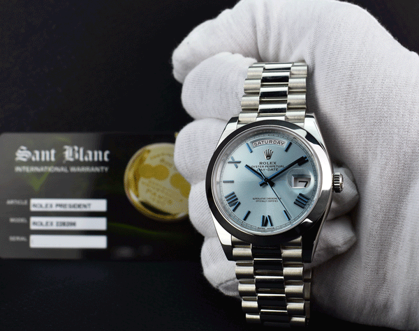 Day date 41 platinum clearance
