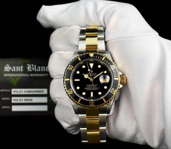 Rolex submariner clearance full black 6023