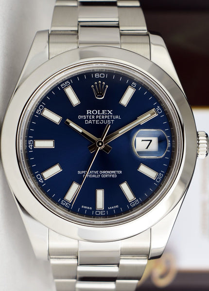 Rolex 116300 blue 2025