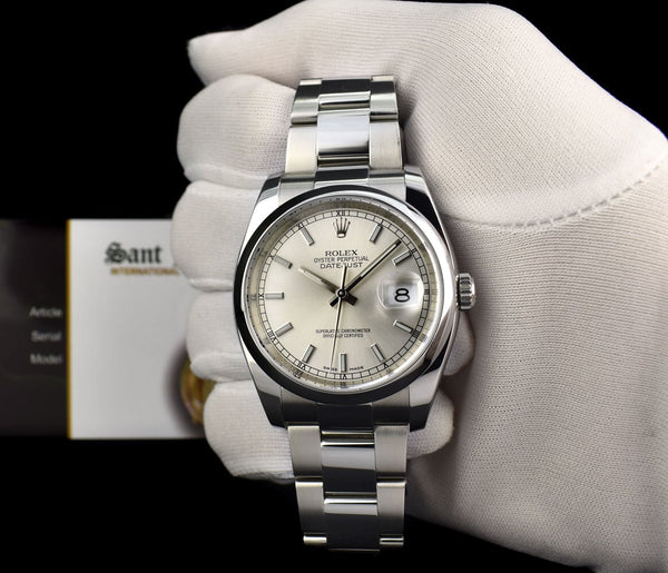 Rolex 116200 white clearance