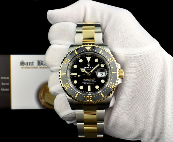 Sea dweller clearance half gold