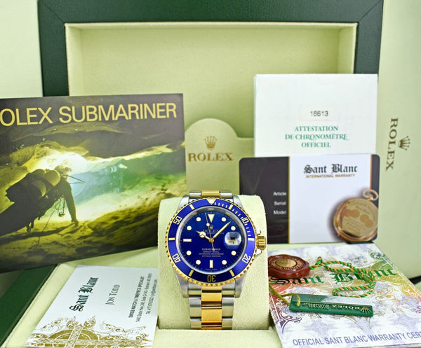 Rolex shop submariner box