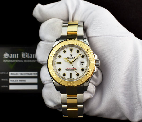 Rolex yachtmaster sales white gold