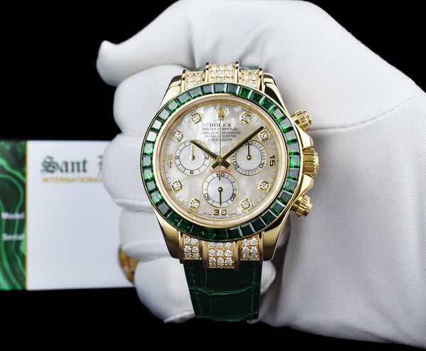 Rolex hotsell daytona emerald