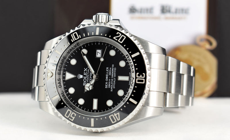 ROLEX 44mm Stainless Steel Deepsea Sea Dweller Black Dial Model 116660