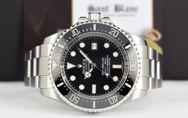 ROLEX 44mm Stainless Steel Deepsea Sea Dweller Black Dial Model 116660