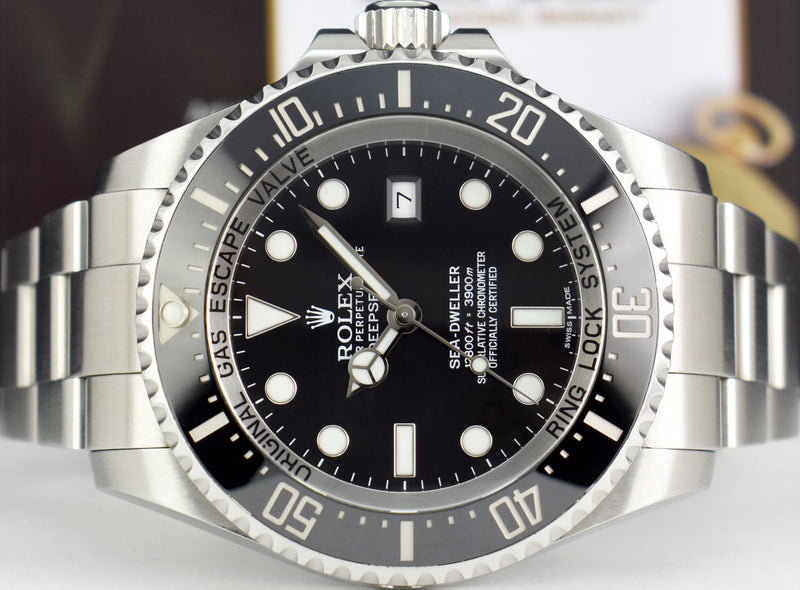 ROLEX 44mm Stainless Steel Deepsea Sea Dweller Black Dial Model 116660