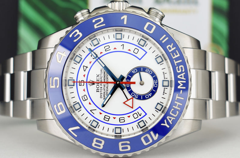 ROLEX 44mm Stainless YachtMaster II Model 116680