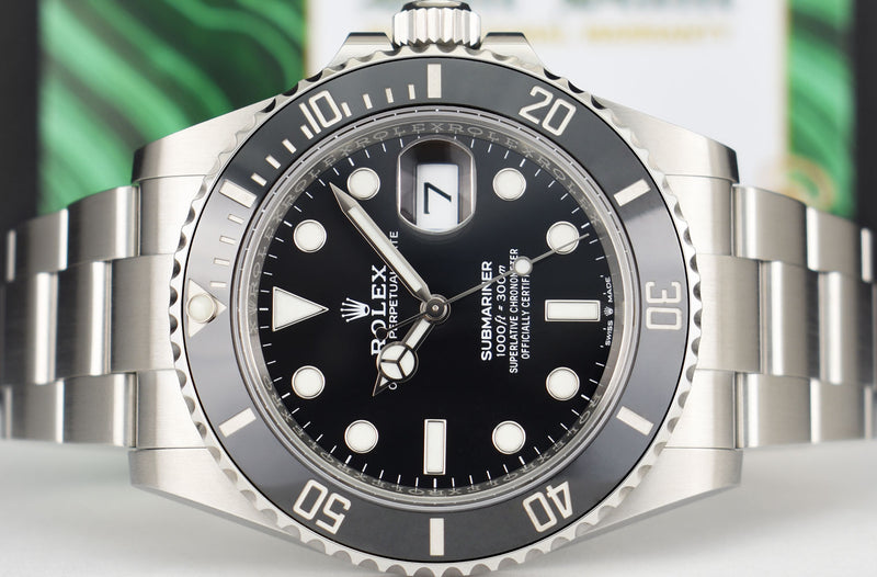 ROLEX Unworn Stainless Submariner 41 w/ 2025 Box & Card Model 126610 LN
