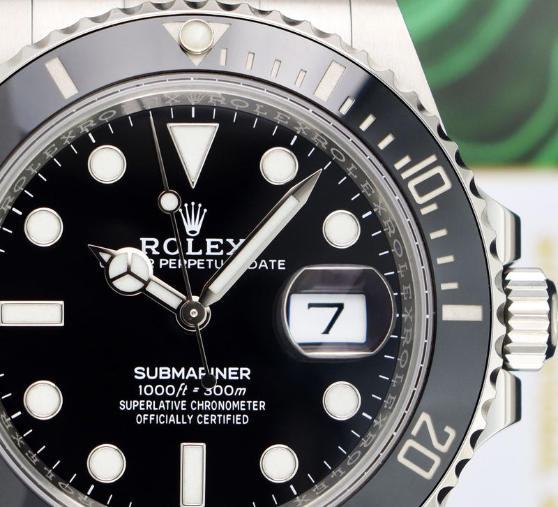 ROLEX Stainless Steel Submariner 41 Black Dial with Card Model 126610LN