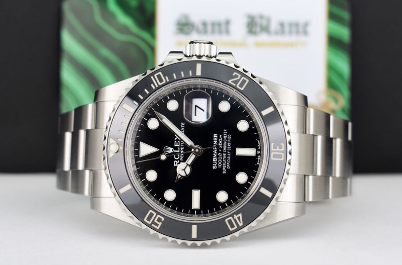 ROLEX Stainless Steel Submariner 41 Black Dial with Card Model 126610LN