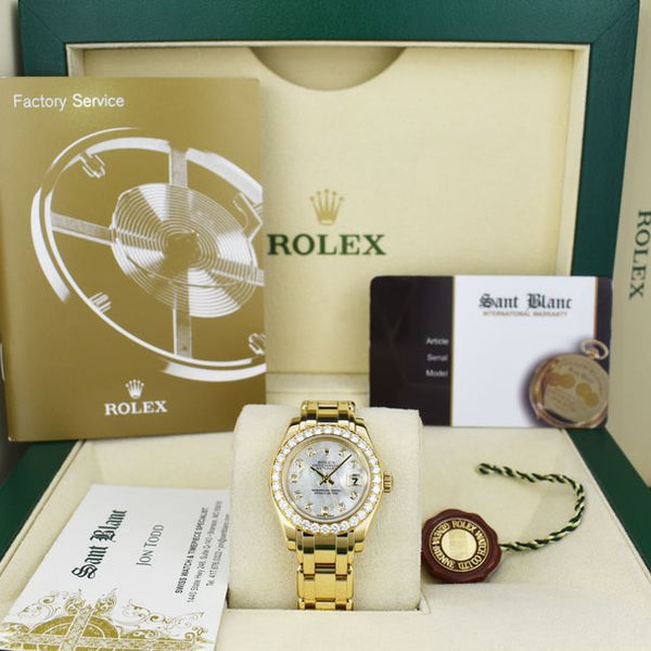 Rolex Ladies Datejust 26mm 18ct yellow Gold and Steel – The Watch Collector