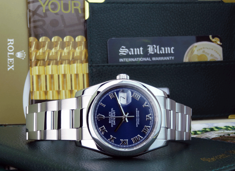 Datejust 36 2025 blue roman