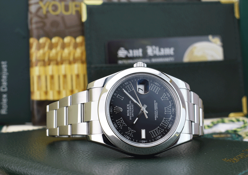 Rolex datejust 2 sales black