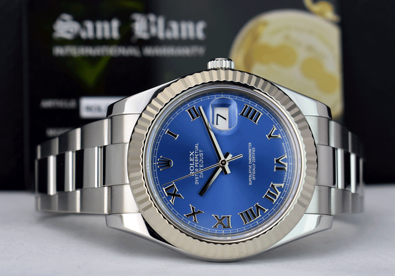 Rolex top 116334 blue