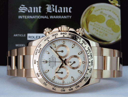 Rolex daytona rose gold white dial best sale