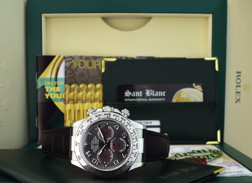 Rolex daytona black leather strap best sale