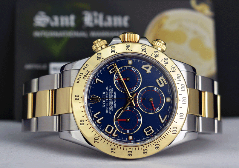 Rolex daytona blue racing dial outlet