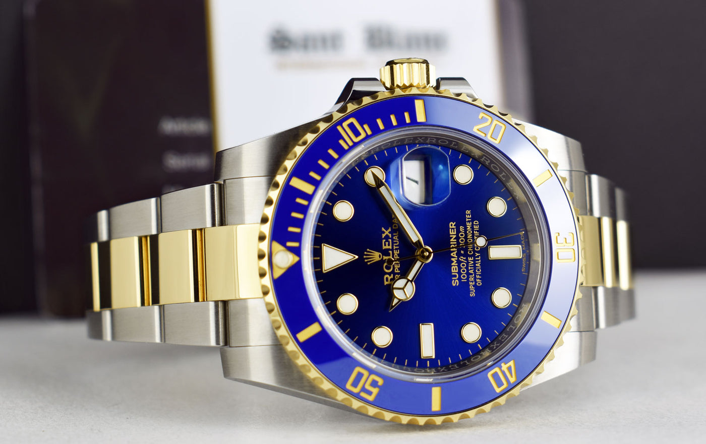 Shops blue face submariner