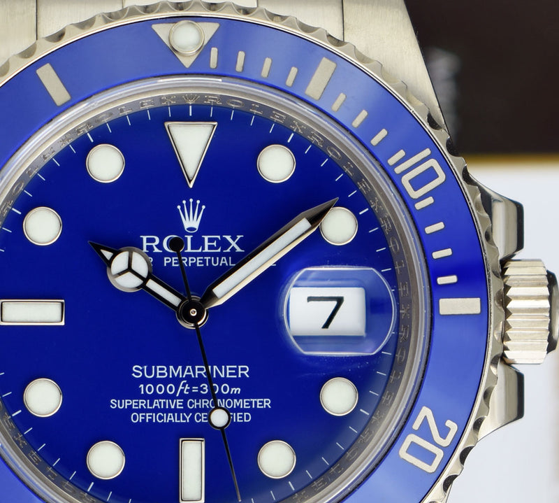 Rolex Watches Rolex 116619 ROLEX 40mm 18kt White Gold Submariner