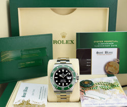 Rolex Submariner Kermit Date Stainless Steel Black 41mm Dial & Green  Ceramic Bezel Oyster Bracelet 126610LV - BRAND NEW