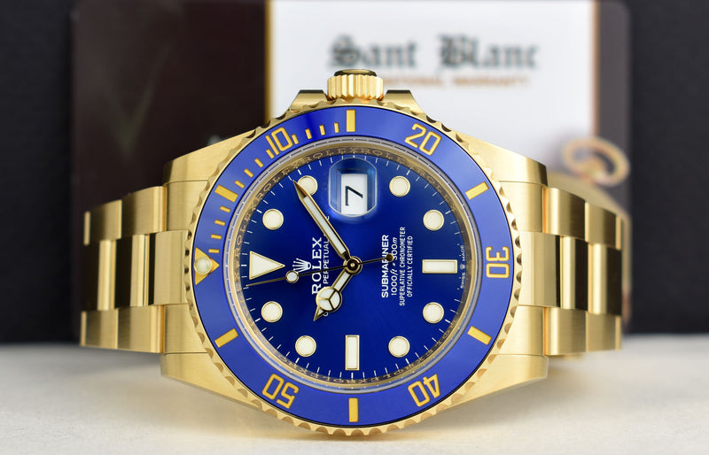 Rolex Submariner Date 126618LB 41mm in Yellow Gold - US