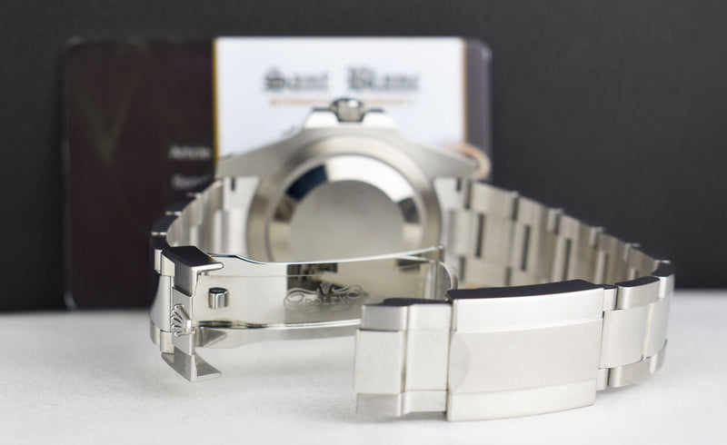ROLEX 40mm Stainless Steel GMT Master II PEPSI Bezel Oyster Bracelet 126710BLRO