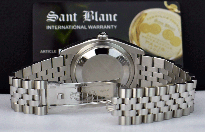 Rolex stainless steel shop back
