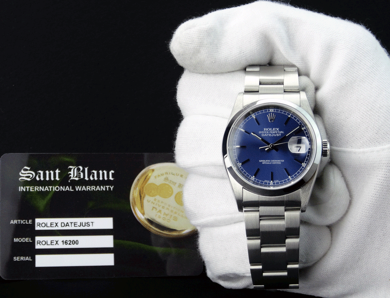 Rolex datejust sales mens stainless steel