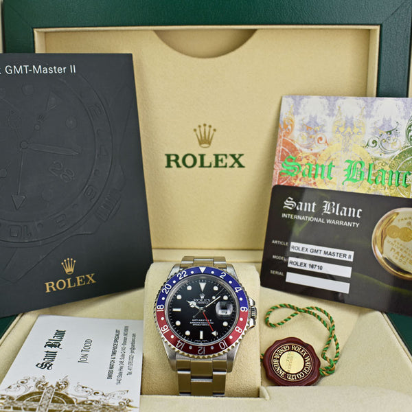 ●ある●ROLEX GMT-MASTER II 16710 【空き箱】 16710-Rolex-GMT-Master-II-