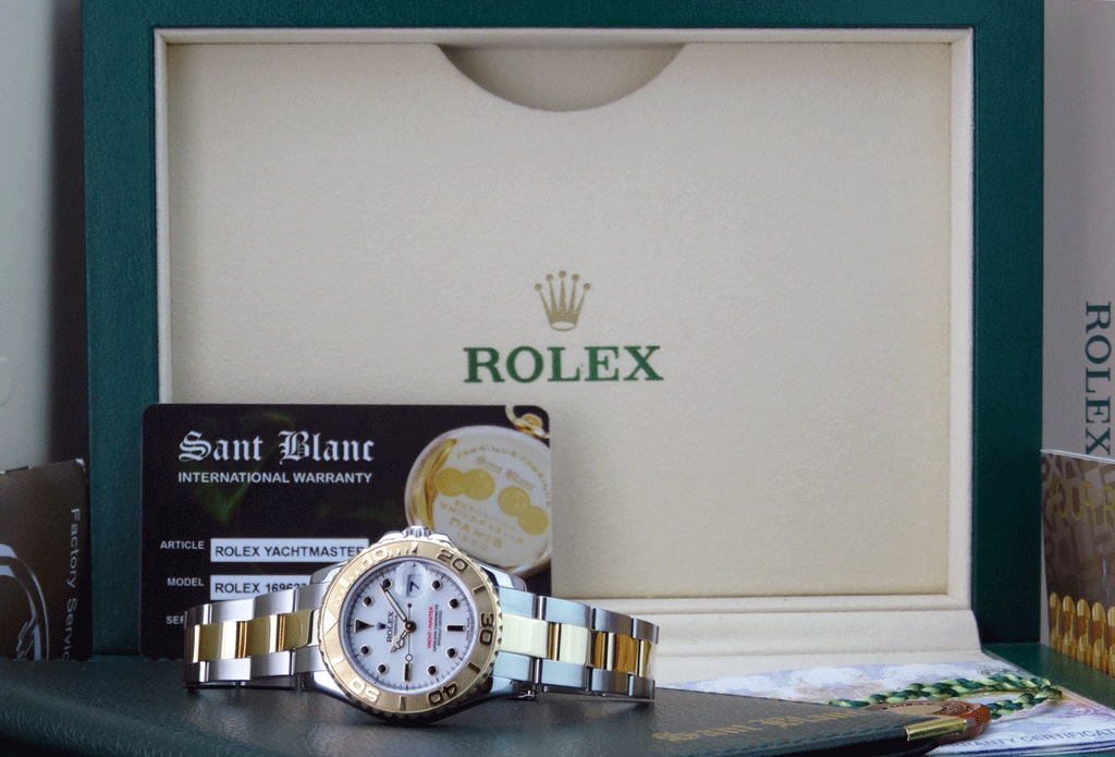 Rolex yachtmaster outlet white dial