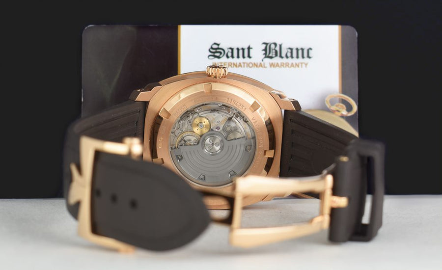 VACHERON CONSTANTIN - 18kt Rose Gold Quai de L'ile Silver Dial