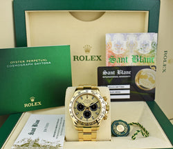 ROLEX 18kt Gold Daytona Champagne Paul Newman Dial Model 116508