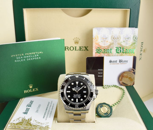 ROLEX - 44mm Stainless Steel Rolex Deepsea Sea-Dweller 126660