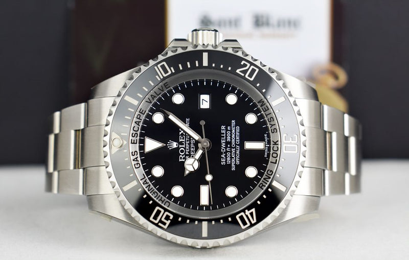 ROLEX - 44mm Stainless Steel DEEPSEA Sea Dweller Black Dial 116660