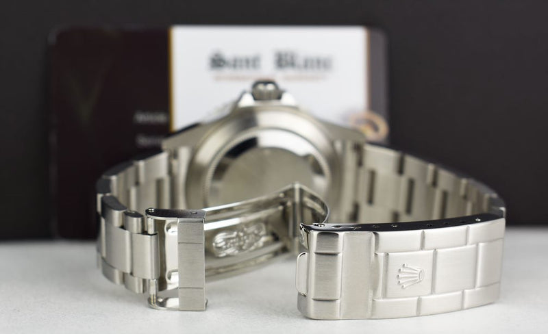 ROLEX Rehaut Stainless Steel Submariner Kermit Green Bezel Model 16610
